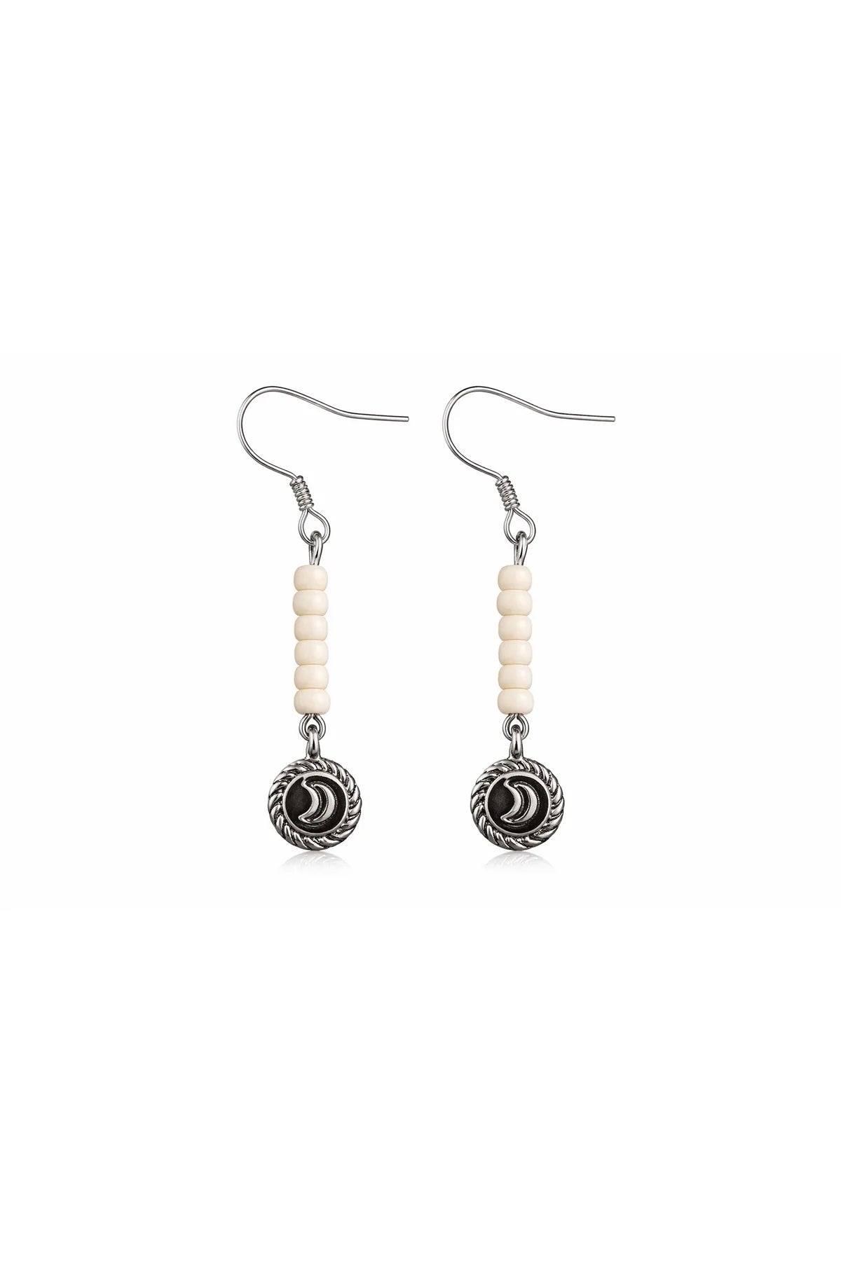 PENDIENTES LUNA (4 COLORES)