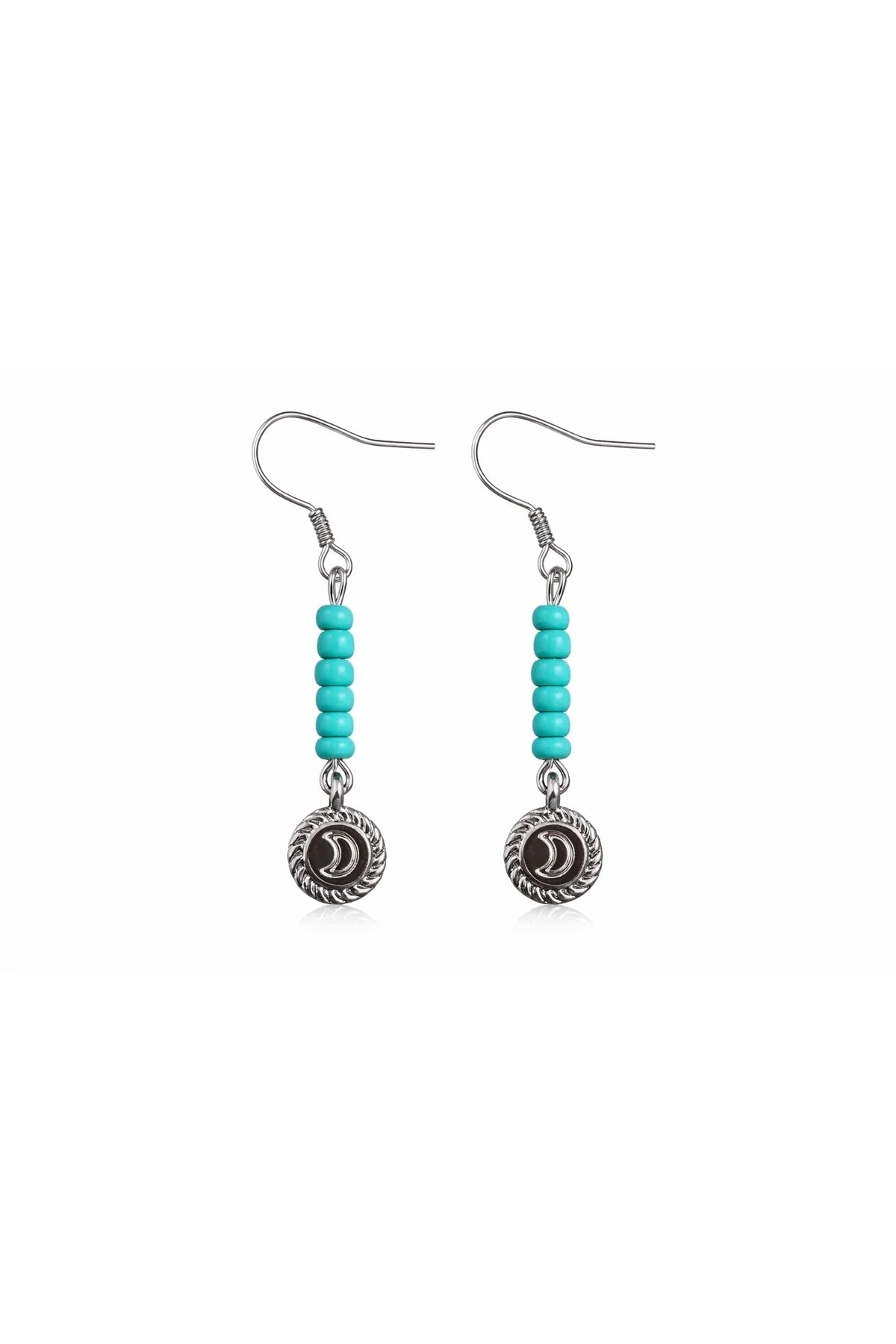 PENDIENTES LUNA (4 COLORES)